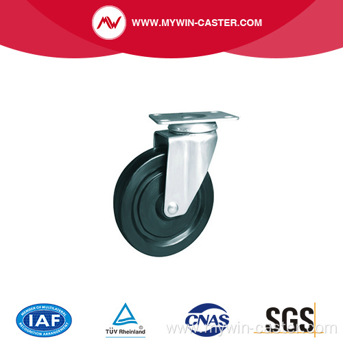 Plate Industrial Stainless Steel Caster Wheel